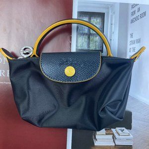 Longchamp Le Pliage Black Coin Purse/Wallet, New, guaranteed Authentic